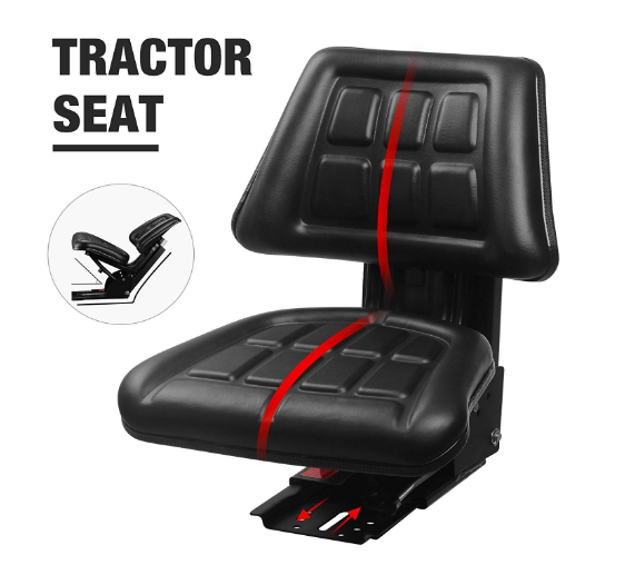 China Manufacturer tractor seat chair,stool Forklift Seat with Armrest/Backrest/Safety Belt TY-B24