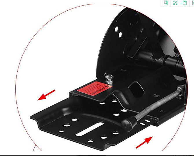 China Manufacturer tractor seat chair,stool Forklift Seat with Armrest/Backrest/Safety Belt TY-B24