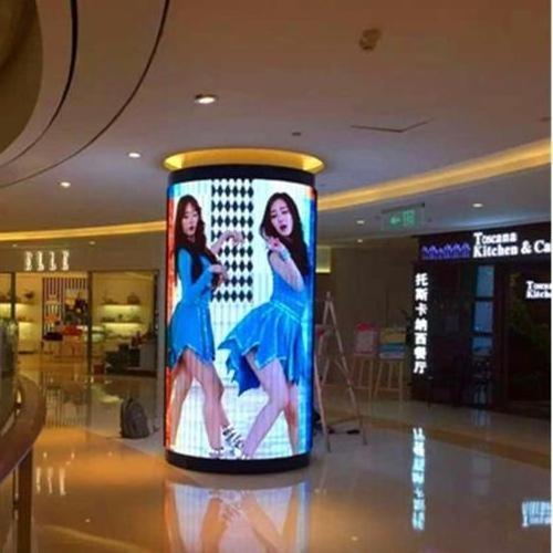 Indoor Led Display Panels Soft Curved Flexible P1.87 P2 P2.5 Led Wall Screen Pantalla for Advertising Led Screen Module