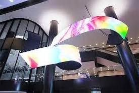 Indoor Led Display Panels Soft Curved Flexible P1.87 P2 P2.5 Led Wall Screen Pantalla for Advertising Led Screen Module