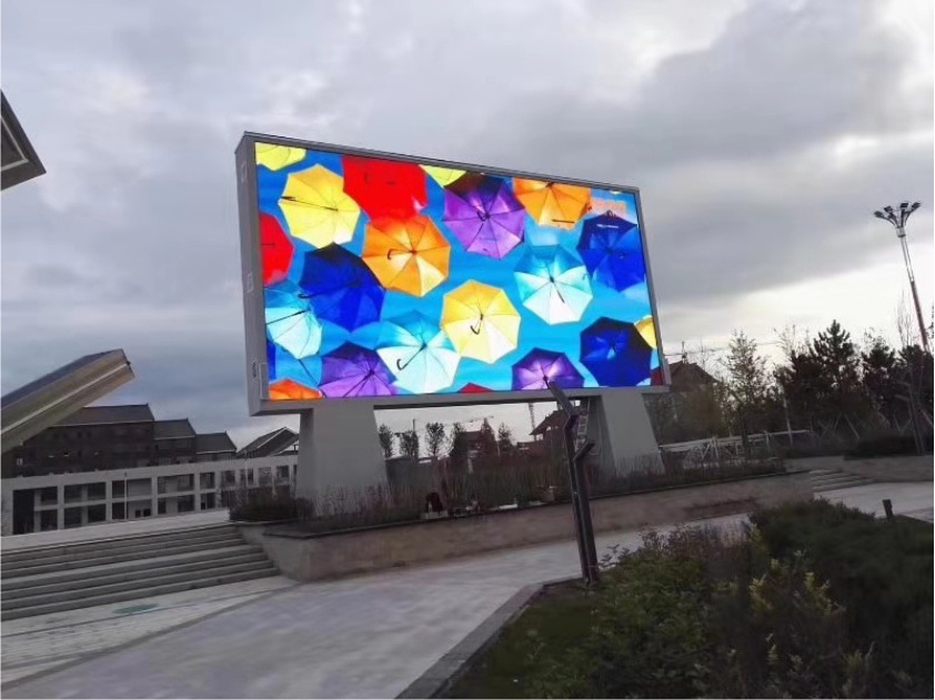 Outdoor water-proof fixed installation P5 P8 P10led display screen led wall for advertising Custom size LED video wall