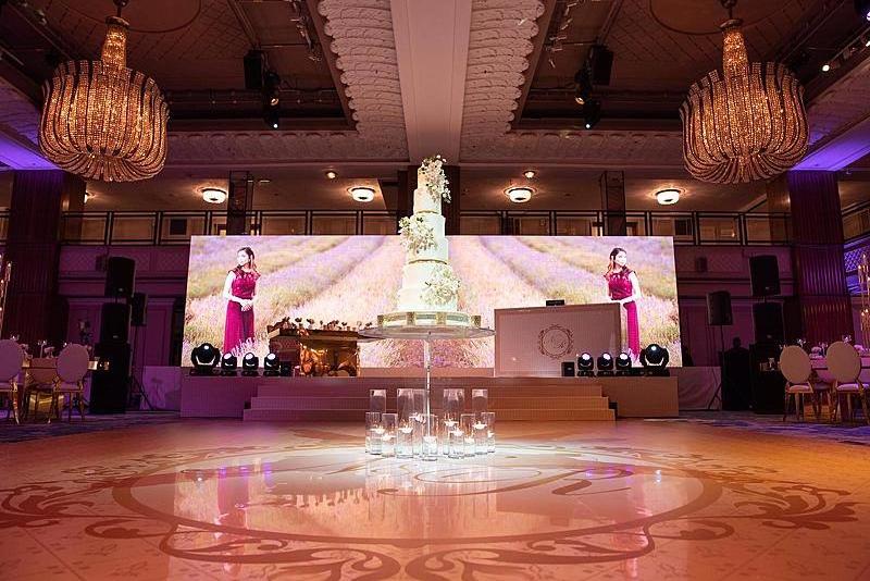 IP65 led waterproof display P2.976 P3.91 P4.81 wedding usage  indoor Rental Led Wall