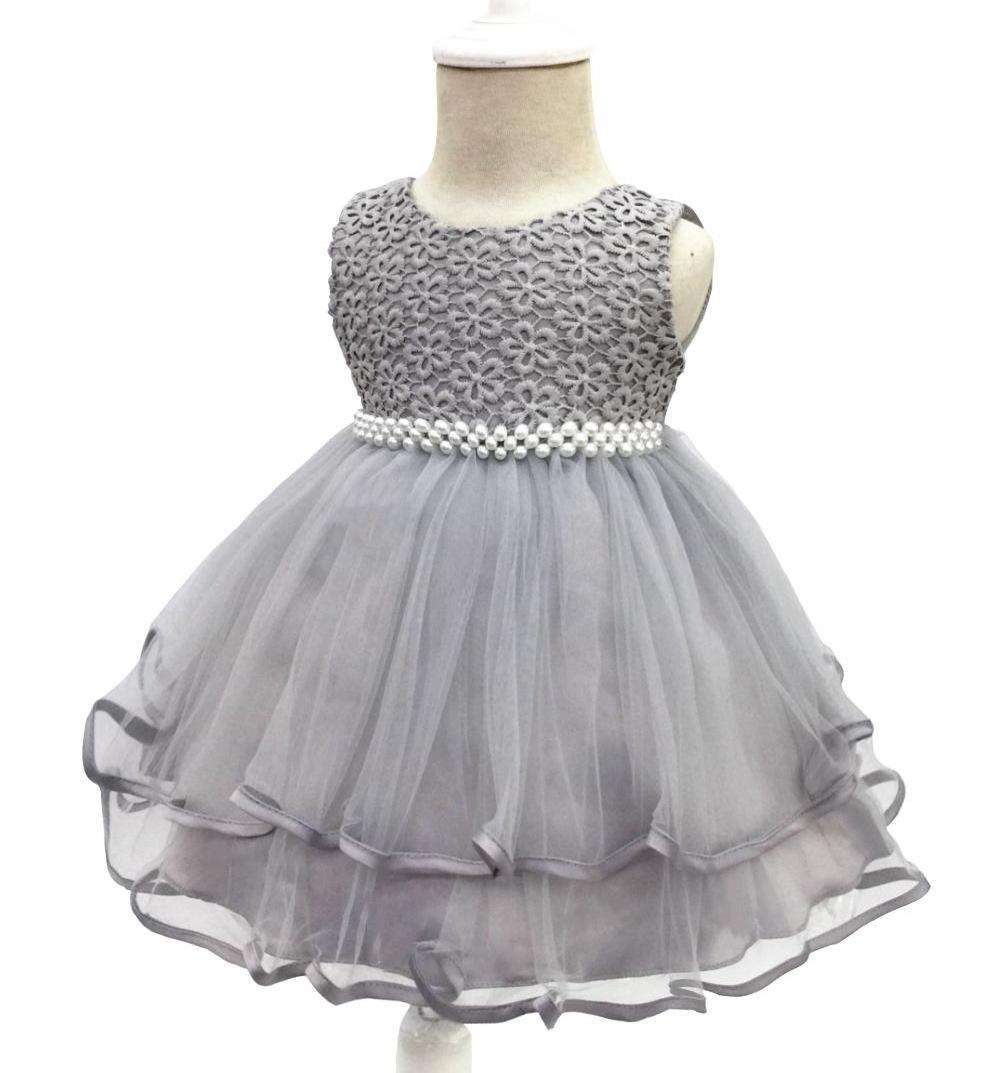 Toddler Girl Birthday Gift Baptism Dress Costumes Baby Girls Princess Dresses