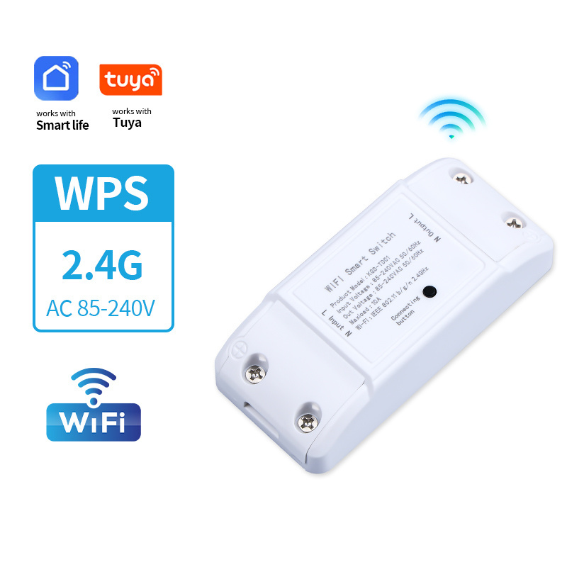 Smart Switch 110V 220V mini smart relay switch WIFI breaker WIFI APP and voice control