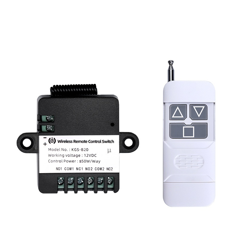 Reversible switch mini motor rated switch wireless remote control switch for motor driving forward and reverse