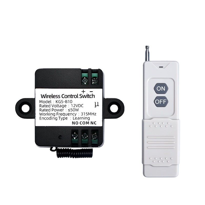 Hot selling 12v mini wireless control with remote control switch for lighting 433MHz RF Switch