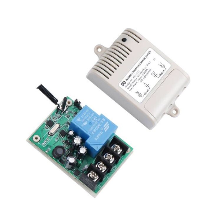 Hot selling 4 gang 220V RF relay switch with Remote Control wireless switch for lighting