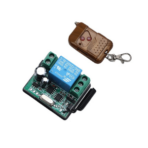 Best Price mini 12v button relay with remote control wireless switch 433MHz RF remote Switch B10