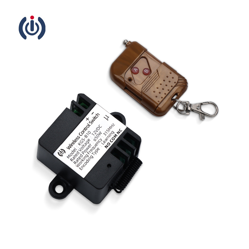 Best Price mini 12v button relay with remote control wireless switch 433MHz RF remote Switch B10