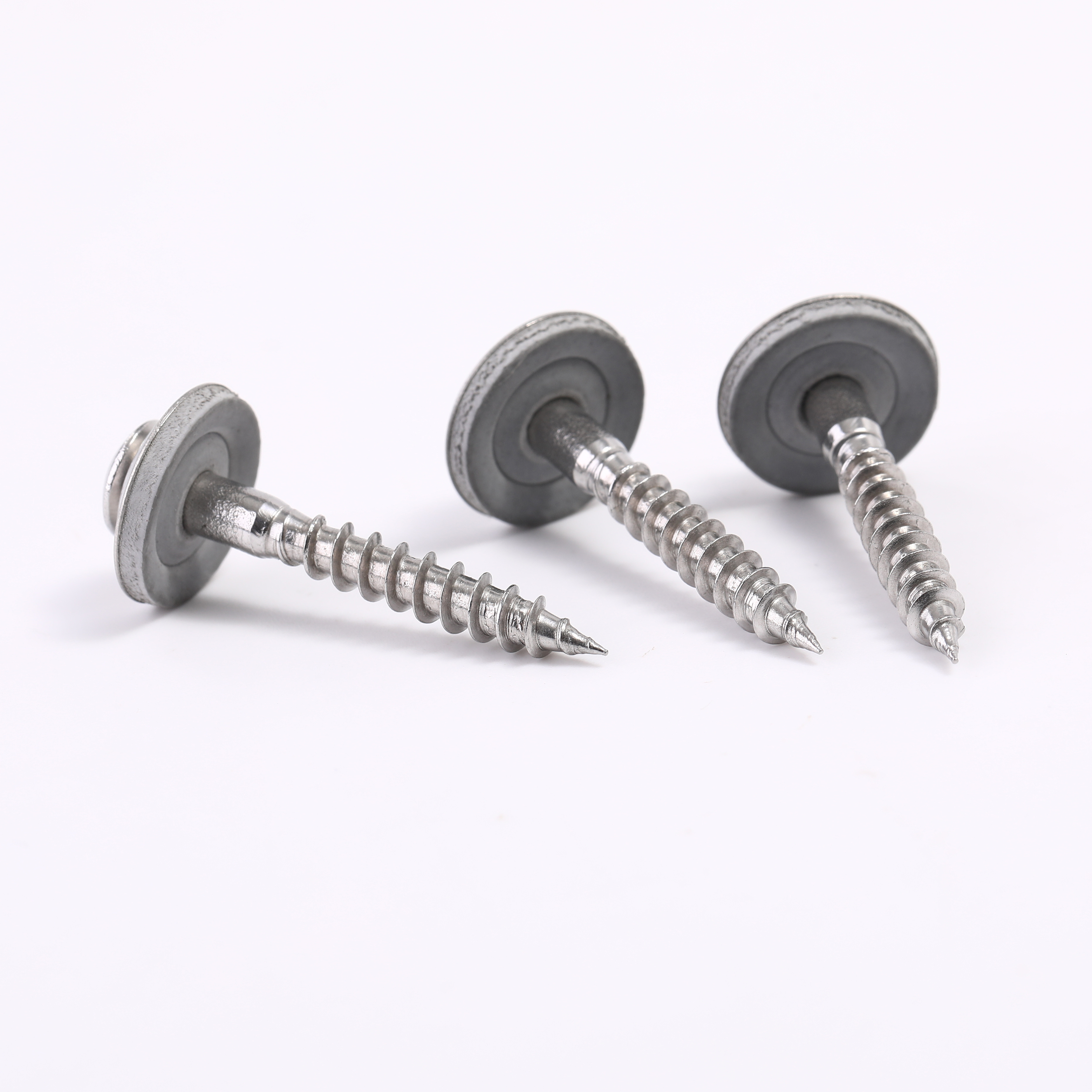 stainless steel Phillips oval head self tapping  Cross Recessed CSK Head Wood Screws EPDM+304 combination