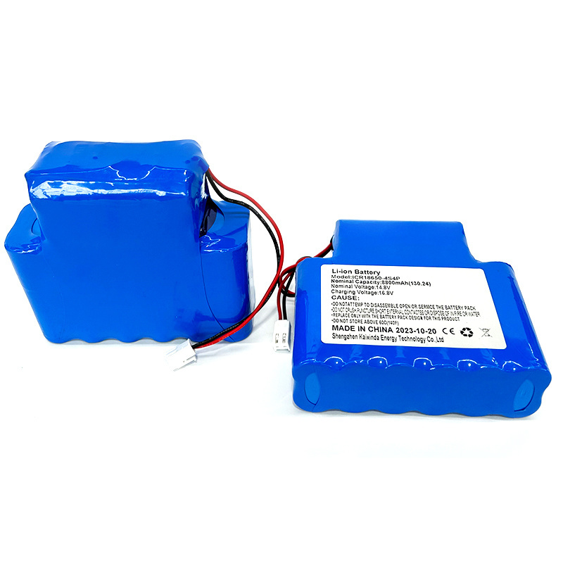 Factory Price icr18650-4s4p li ion 18650 Rechargeable 4S4P icr18650 14.8V 8800mah lithium battery pack for LED light