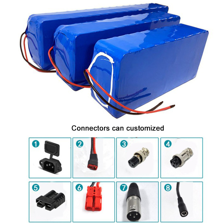 500W 400 Watt Lithium ion battery 24 volt 18ah electric bike battery pack electric wheelchair battery 24v 20ah