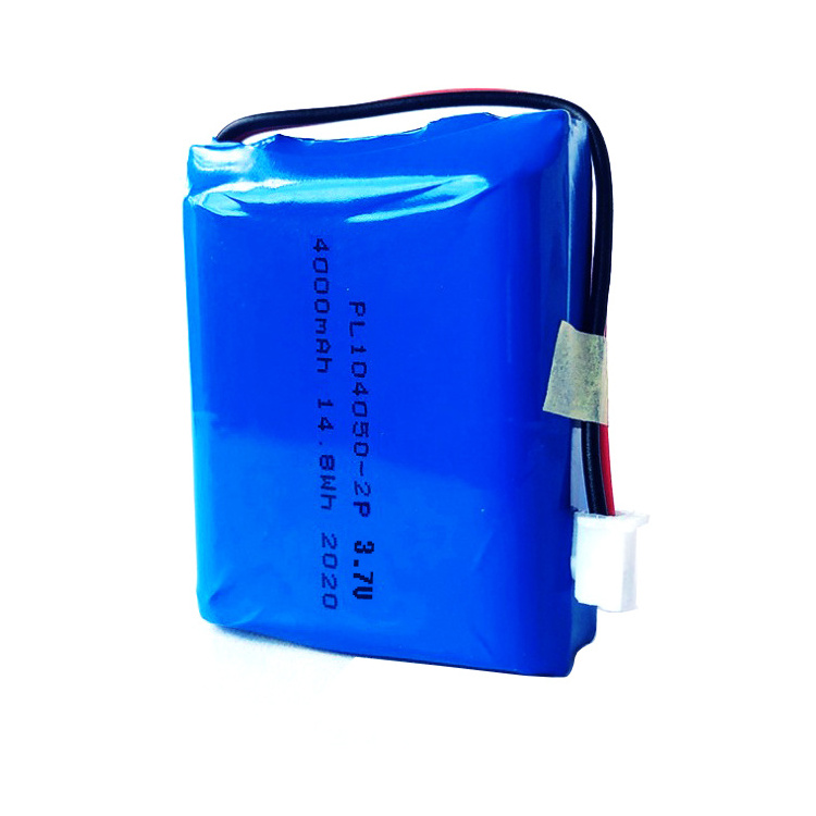 High energy density lipo battery pack KXD lipo 4000mah 3.7v rechargeable battery pack