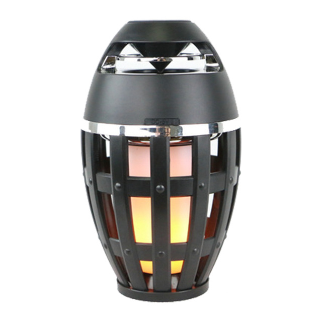 High Quality Home and Outdoor Party Wireless Portable Lantern Speaker Led Flame Torch Wireless Bluetooth Speaker