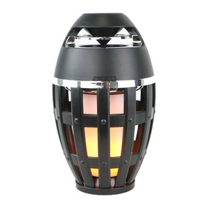 High Quality Home and Outdoor Party Wireless Portable Lantern Speaker Led Flame Torch Wireless Bluetooth Speaker