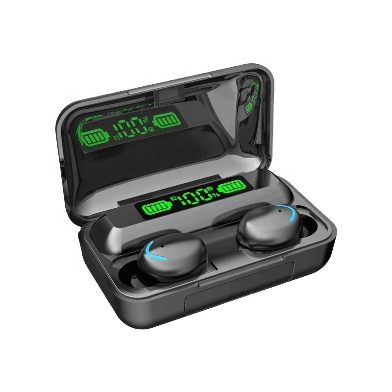 Customizable EarphonesT rue Wireless Stereo Earrings TWS In-Ear Gaming Sports Waterproof Earbuds Digital Display Charging Case