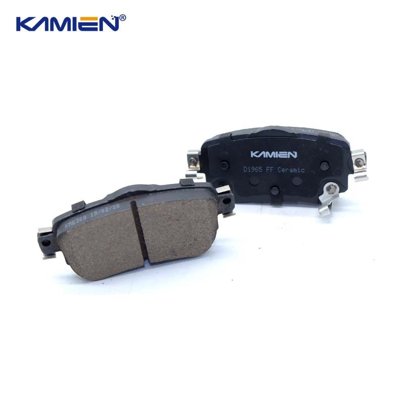 High quality performance Chinese car spare parts 04465-020k0 auto ceramic brake pads for Nissan Toyota