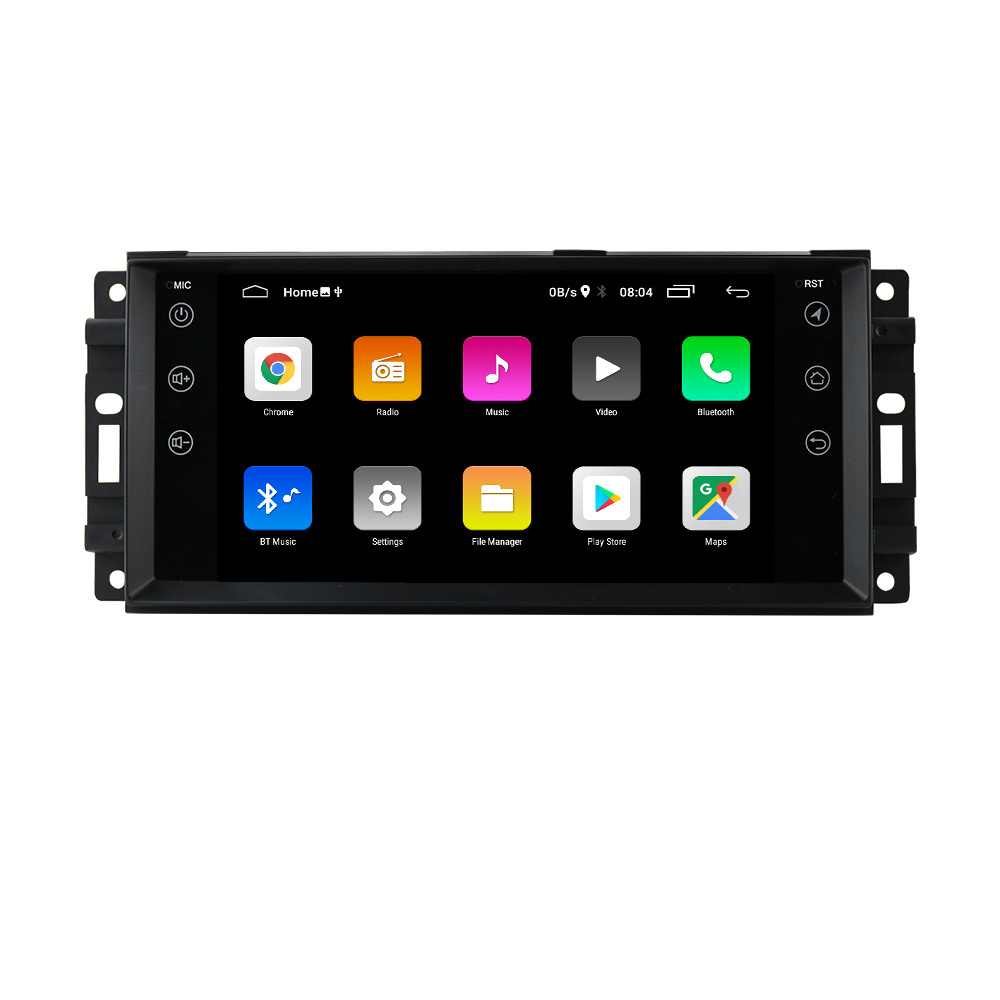 2008-2010 Touch Screen 7 inch Car GPS Navi Stereo Android 10.0 for Chrysler 300C Sebring Town&Country Radio