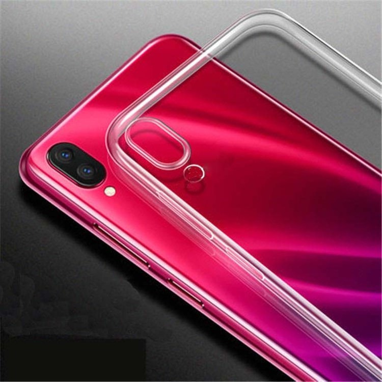 Manufacture Thin 1.0mm Transparent Clear Soft TPU Wave Point Mobile Phone Back Cover Case For Moto XT 1254 / Turbo / Max X