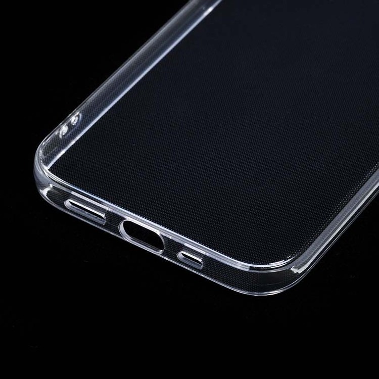 Manufacture Thin 1.0mm Transparent Clear Soft TPU Wave Point Mobile Phone Back Cover Case For Moto XT 1254 / Turbo / Max X