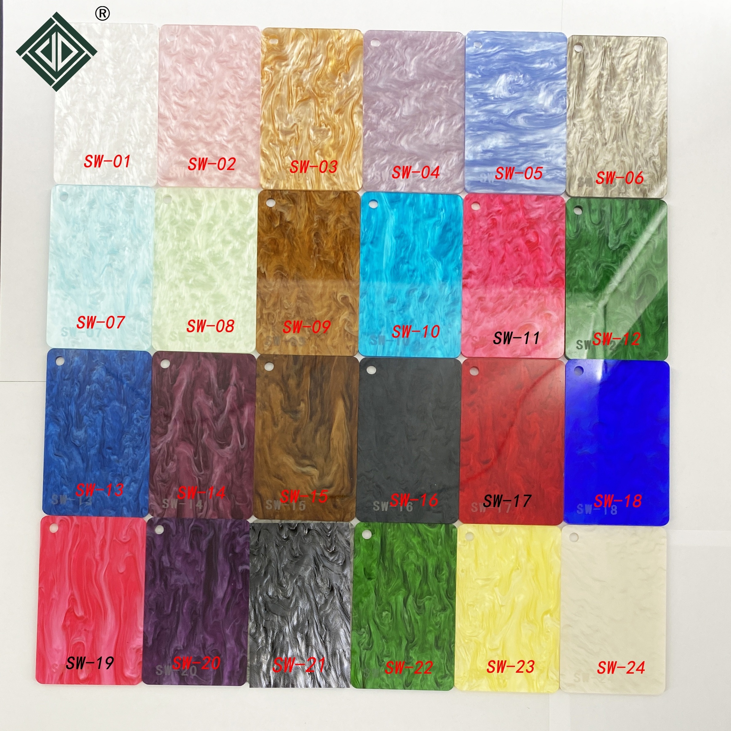 3MM Thickness Color Flow Pattern Acrylic Sheet/Pearl Starry Sky/Marble Cloud PMMA For Keychain/Hanging Decoration/Amulet 4X8feet