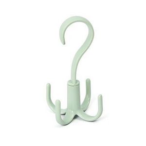 Rotatable 4-claw Multipurpose Scarf Clothes Hanger Belt Bag Storage Hook Plastic Clothes Hanger Four Claw Hook Shoe Hook