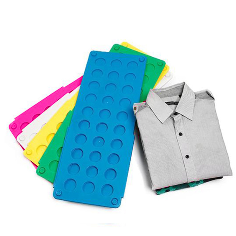 Creative Shirt Folding Board Household Quick Fold T-shirt Dress Folder Adjustable Plastic Durable Clothes Folding Board