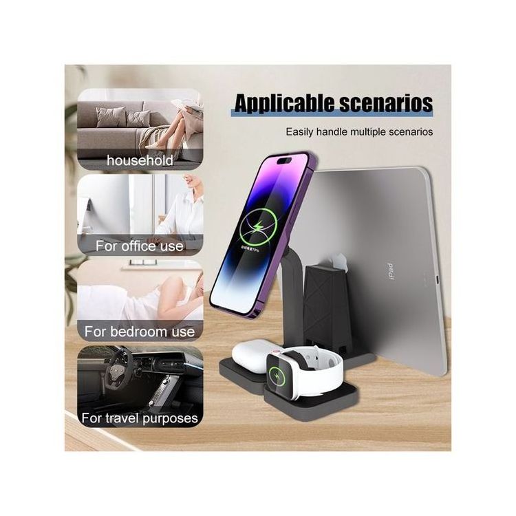 Custom Portable Fast Charge Wireless Charger Holder Multifunction Chargers