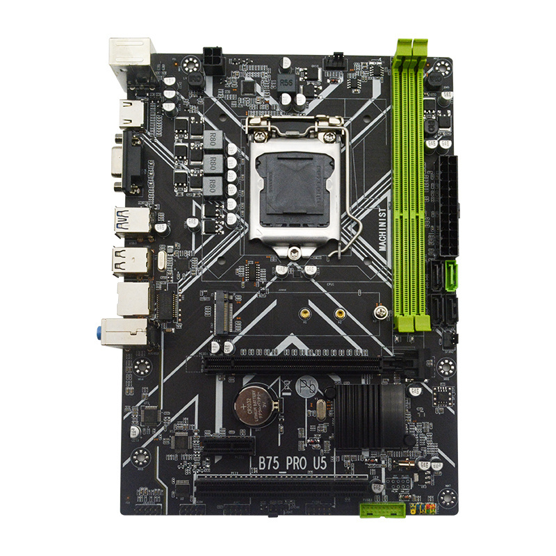 Factory Price B75 Motherboard Support Intel i7 i5 i3 LGA1155 Series Processor 16GB M.2 Dual DDR3 LGA 1155 Main Board