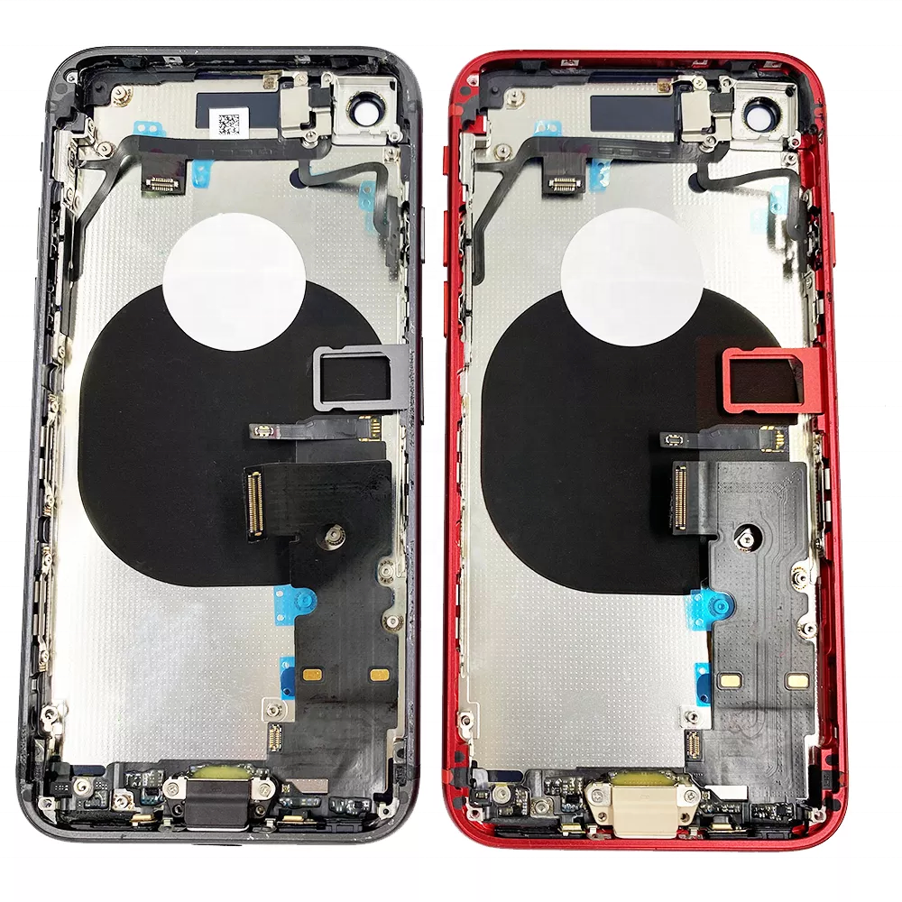 Back Housing Original for Apple Iphone XR Mobile Phone Back cover Housing Square Back Replacement