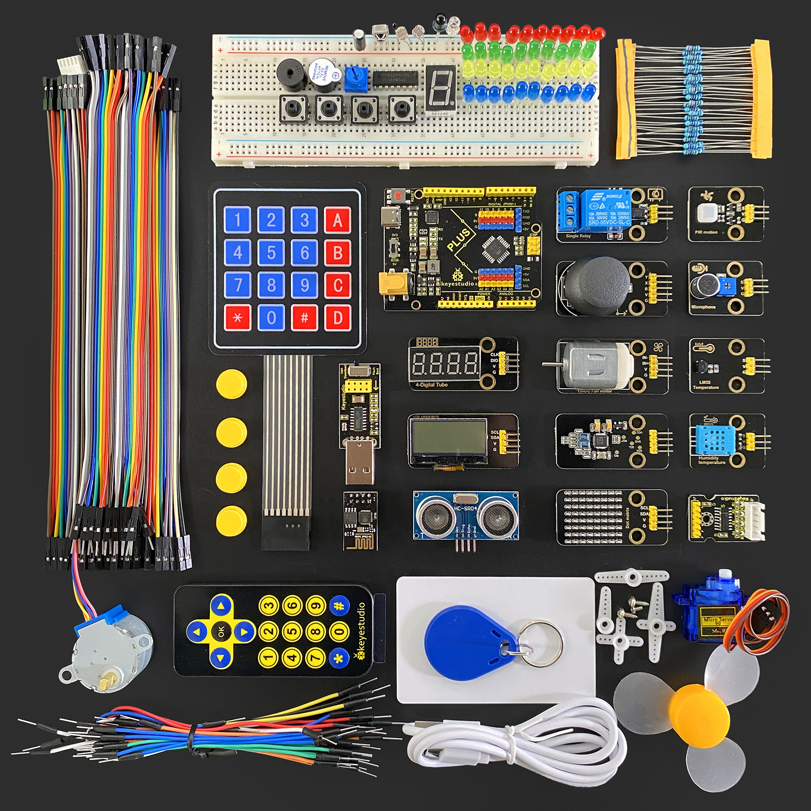 keyestudio Ultimate IOT Starter Sensor Kits for Arduino Educational STEM