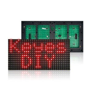 Indoor Outdoor Waterproof red color P10 LED Module Advertising Led Panels Outdoor Digital Led