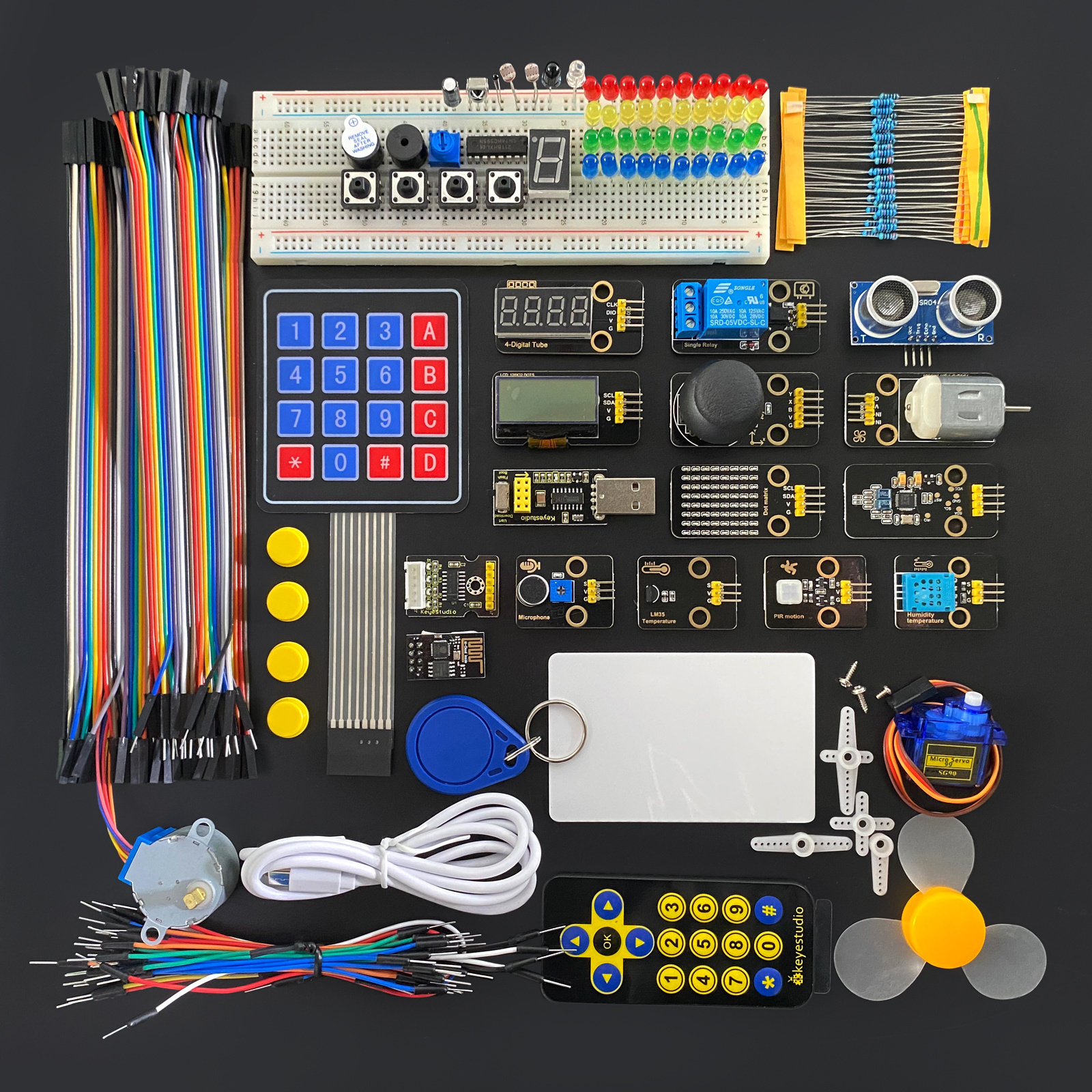 keyestudio Ultimate IOT Starter Sensor Kits for Arduino Educational STEM