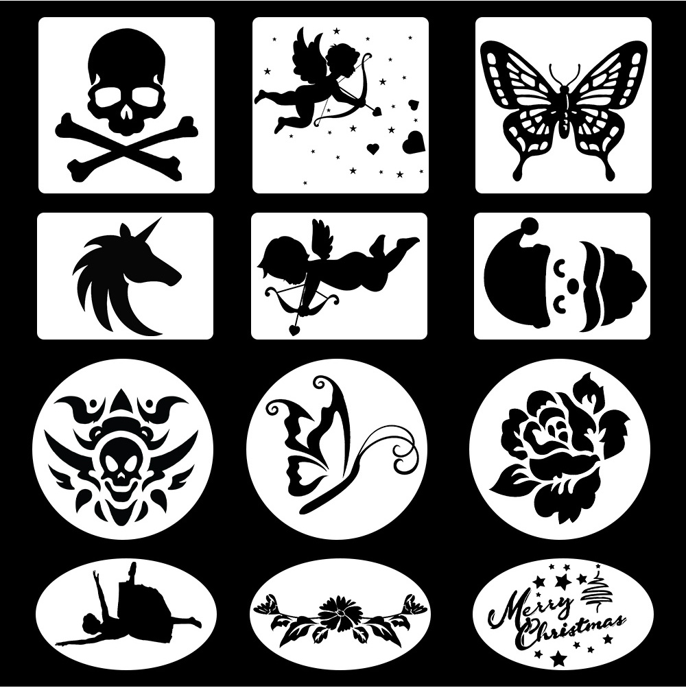 KHY Body Stencil Custom Temporary Printing Fake Tatoo For Men Water Transfer Waterproof Tattoo Sticker