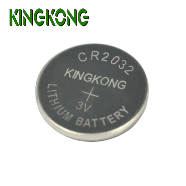 Hot Sale Kingkong Brand cheap CR2032 3V 5V for watch 2032  LiMno2 button cell lithium battery