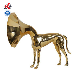 Zinc die cast precision casting horn dog ornaments high-end products  die casting aluminum parts services Support customization