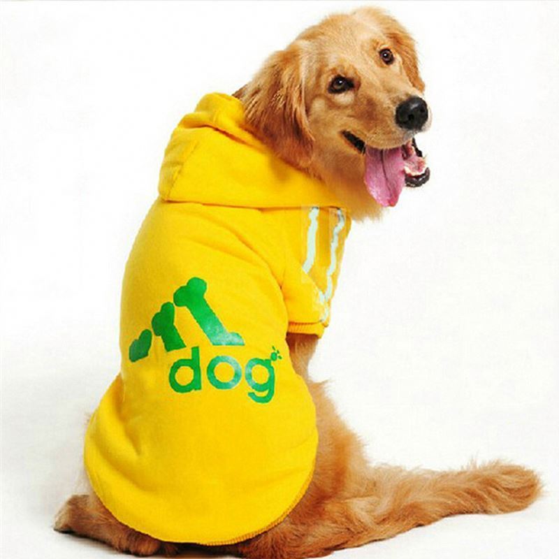 Factory Large Size Dog Jacket Golden Retriever Winter Pet Hoodie Sportswear Large Dog Clothes for Big Dogs