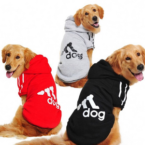 Factory Large Size Dog Jacket Golden Retriever Winter Pet Hoodie Sportswear Large Dog Clothes for Big Dogs