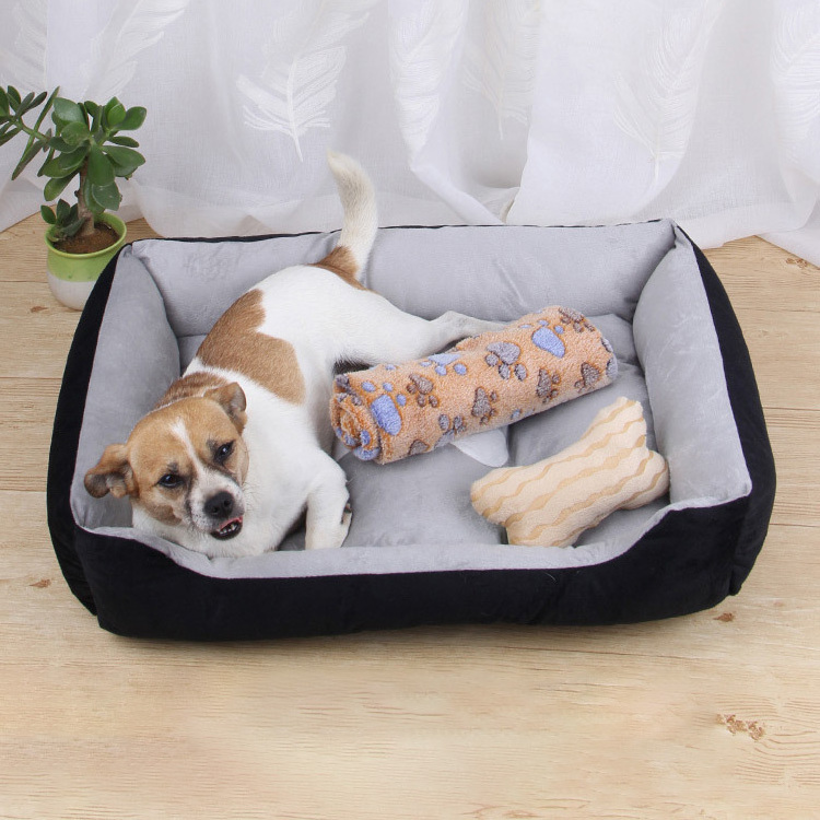 Orthopedic Non Slip Plush Pet Couch Dog Mat Bed Waterproof Car Xl Large Dog Bed Washable