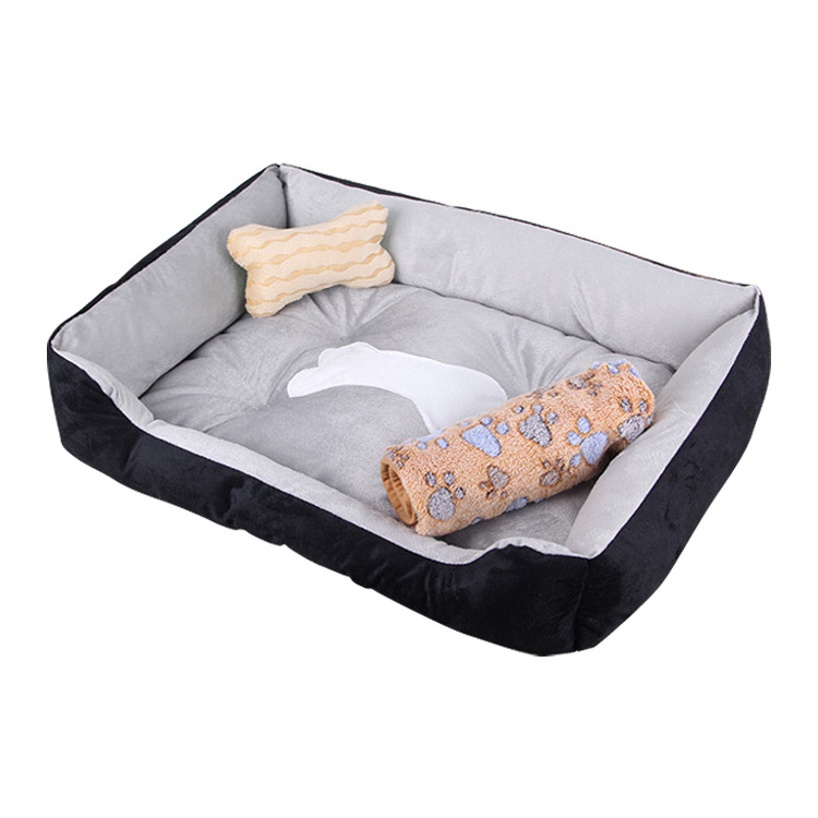 Orthopedic Non Slip Plush Pet Couch Dog Mat Bed Waterproof Car Xl Large Dog Bed Washable