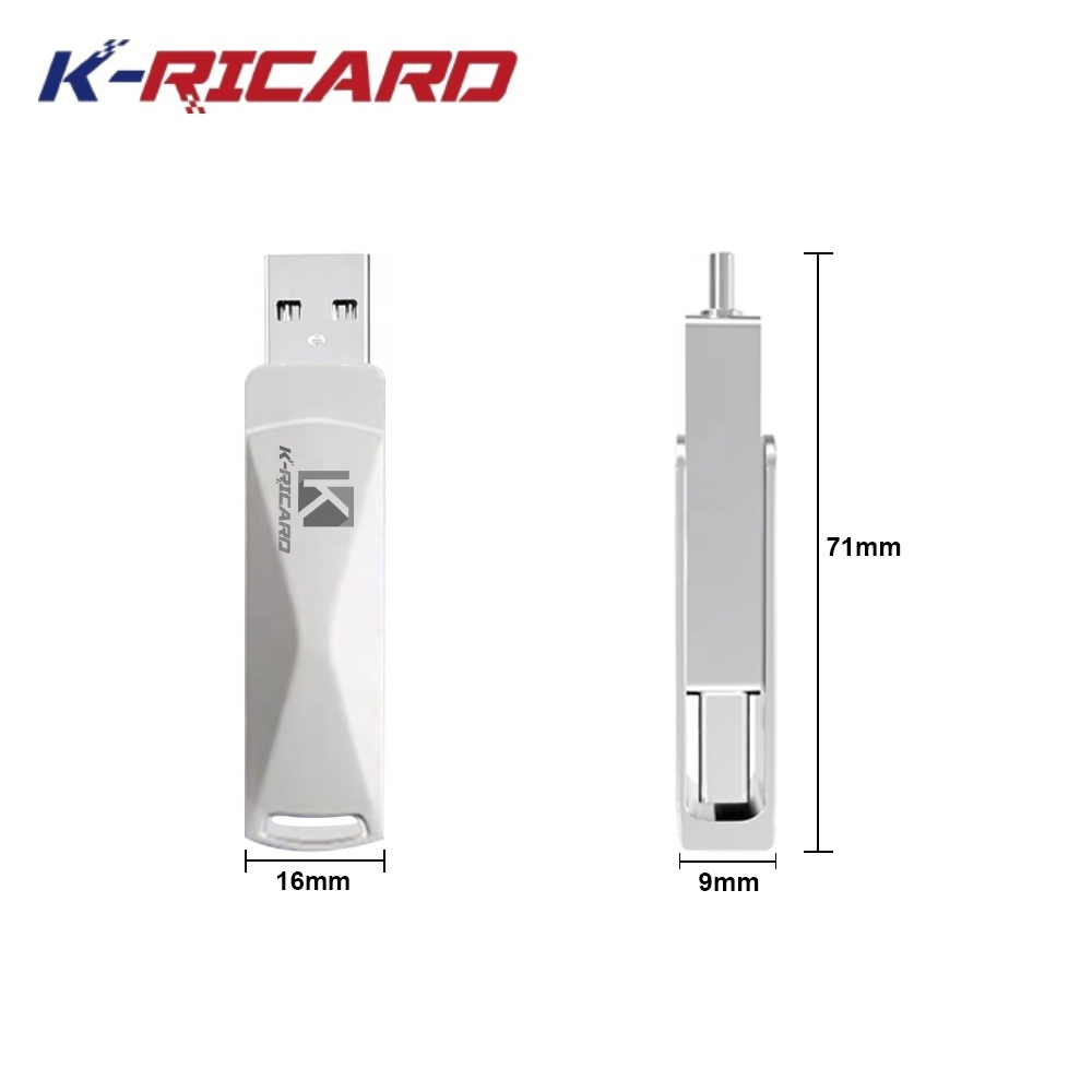 Kingrich USB 3.0 Hi-Speed Flash Drive 256GB 512GB 1TB 2TB USB Flash Drive Five-Year Warranty