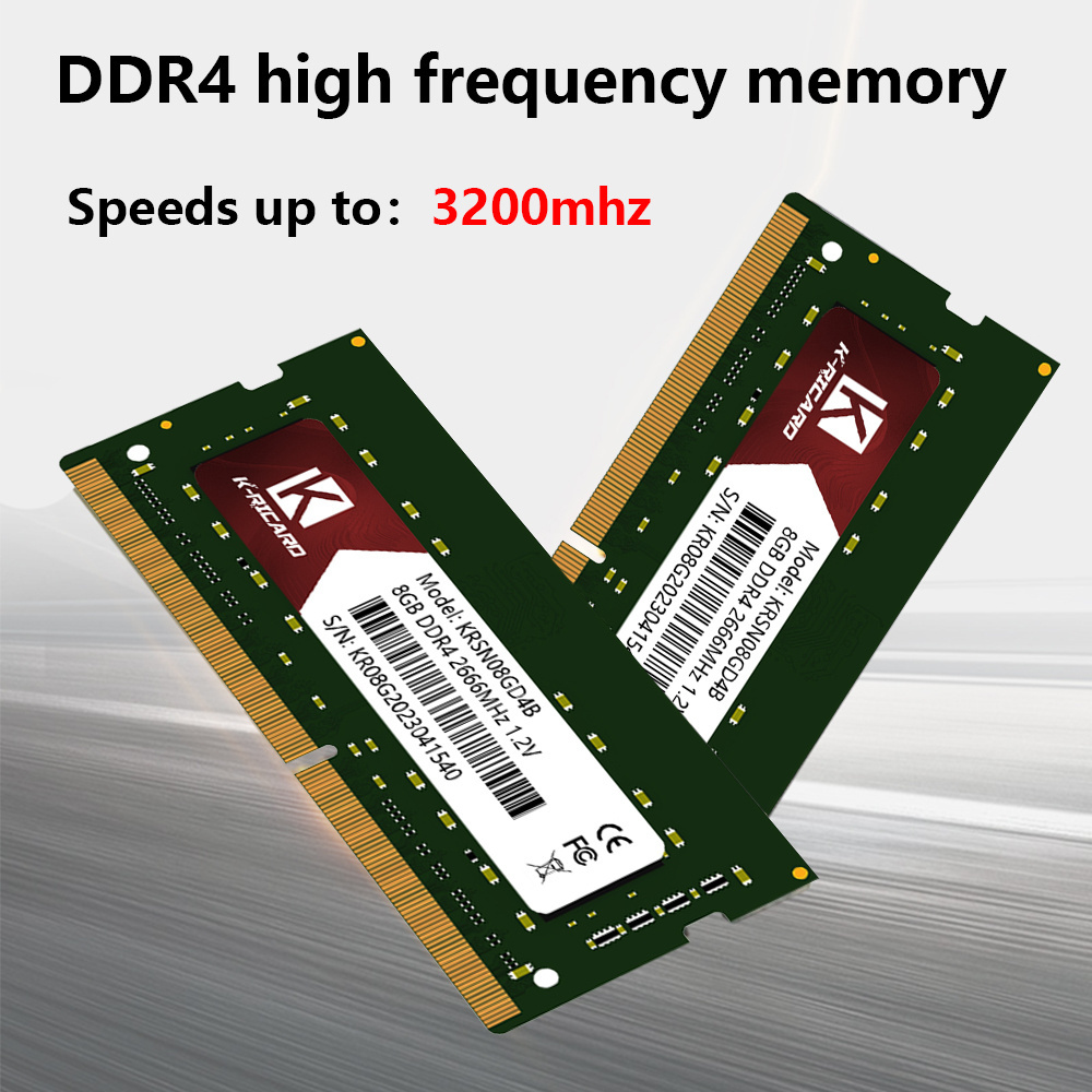 Stock Price Computer Parts DDR4 8GB 2400MHZ Laptop Memory RAM