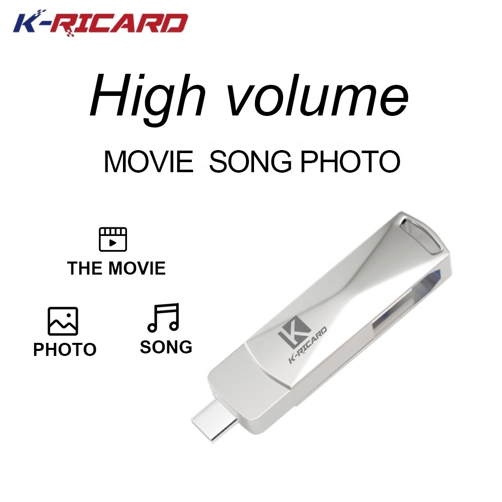 Kingrich USB 3.0 Hi-Speed Flash Drive 256GB 512GB 1TB 2TB USB Flash Drive Five-Year Warranty