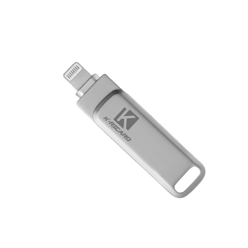 K-ricard Silver 2in1 USB3.0 Pendrive Mobile USB 512GB 1TB usb flash drive 256GB memory stick