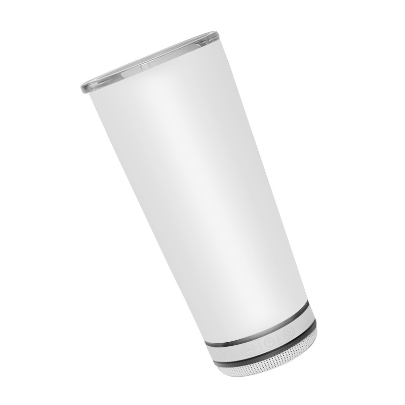 Stainless steel smart water cup can be connected to  double wall insulation with lid travel available