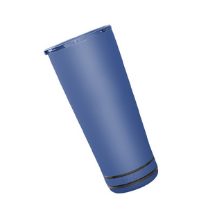 Stainless steel smart water cup can be connected to  double wall insulation with lid travel available