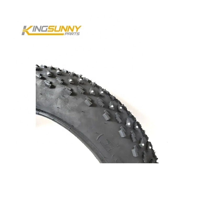 Factory Direct 26*2.125 Tyre With 184 PCS Spikes Bike Tire Snow Tires Studded With Spike Bicycle Parts and Accessories