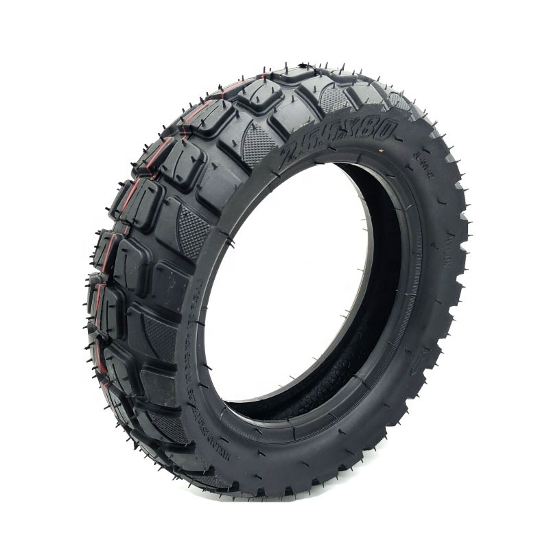 255X80 mm Off road tire wolf warrior tyres cross country  Outer Tire For Zero 10X electric scooter accessories