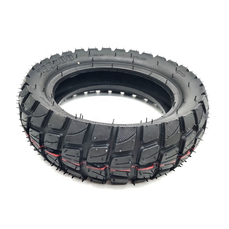 255X80 mm Off road tire wolf warrior tyres cross country  Outer Tire For Zero 10X electric scooter accessories