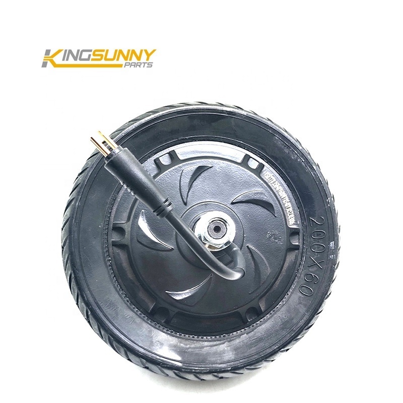 Engine Motor For Vsett 8 Scooter Electric Spare Parts With 200x60 Outer Tyre Front Wheel Motor Escooter Repair Accessories